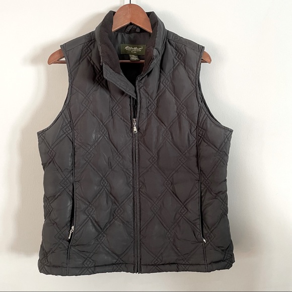 Eddie Bauer Jackets & Blazers - Eddie Bauer Goose Down Vest Quilted Black